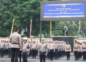 Polres Bogor Gelar Apel Operasi Patuh Lodaya 2025, Tekankan Humanis dan Profesional