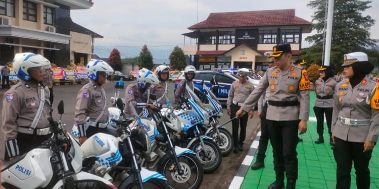 425 Personel Gabungan Diterjunkan dalam Operasi Patuh Lodaya 2025 di Sumedang