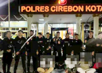Tim Maung Presisi Gagalkan Tawuran Remaja di Cirebon, Lima Pelajar Diamankan