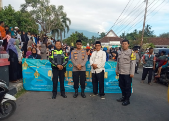 Sunatan Massal di Cilimus Kuningan Berjalan Lancar, Polsek Cilimus Jamin Keamanan dan Ketertiban