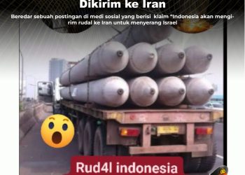 KLARIFIKASI HOAX – MISLEADING CONTENT [SALAH] Rudal Indonesia Siap Dikirim ke Iran