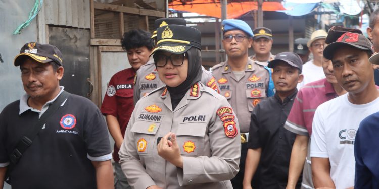 Polresta Cirebon Pastikan Relokasi Pasar Jungjang Berjalan Lancar dan Tertib