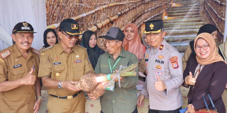 Polres Ciamis Dukung Penuh Ketahanan Pangan Nasional, Hadir di Rembug Utama dan Expo KTNA Ciamis 2025