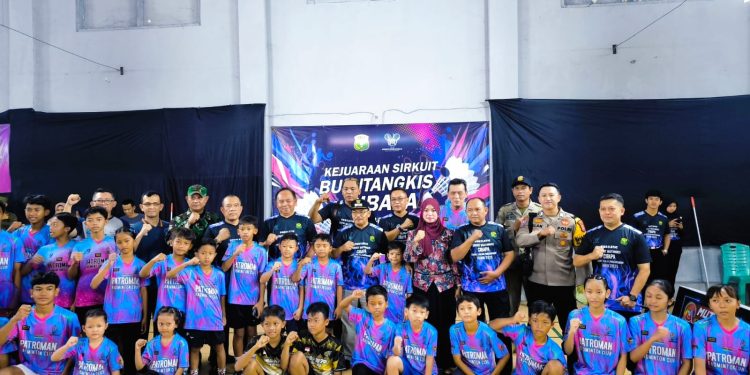 Polres Banjar Dukung Kejuaraan Sirkuit Bulutangkis CIBAPA di Kota Banjar