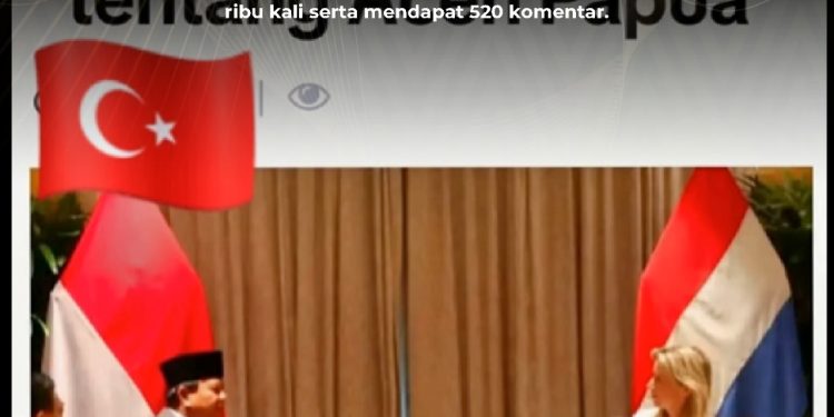 [SALAH] Potret “Prabowo dan Perwakilan Belanda Bahas Kemerdekaan Papua-Aceh”