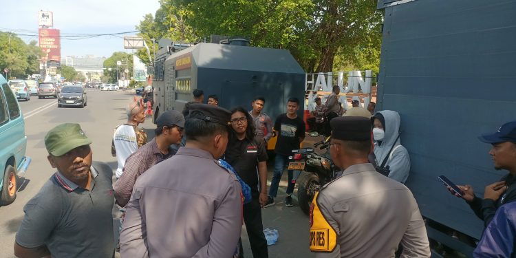 Pengamanan Aksi Unjuk Rasa GRC: Polres Cirebon Kota Jaga Situasi Aman dan Kondusif