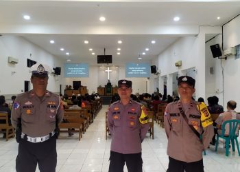 Polsek Pataruman Banjar Amankan Ibadah di GKI: Jamin Keamanan dan Kebebasan Beribadah