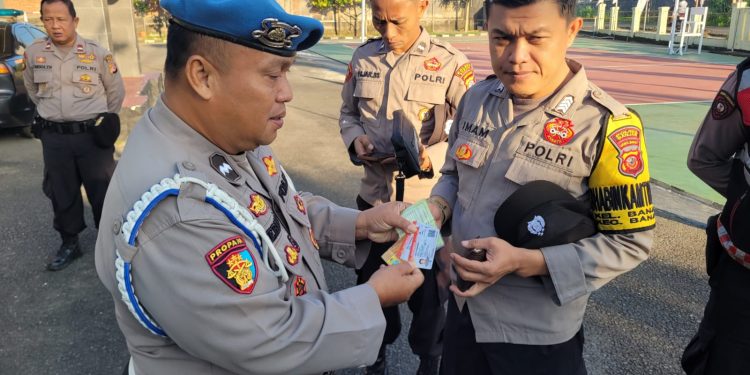 Polsek Banjar Gelar Operasi Gaktibplin: Perkuat Disiplin Internal, Tingkatkan Profesionalisme Polri
