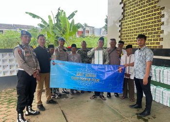 Bid Propam Polda Jabar Tebar Kebaikan: Jumat Berkah di Masjid Bani Hatim, Cileunyi