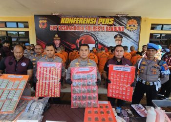 Polresta Bandung Tunjukkan Komitmen Tinggi dalam Memberantas Narkoba: 181 Kasus Terungkap