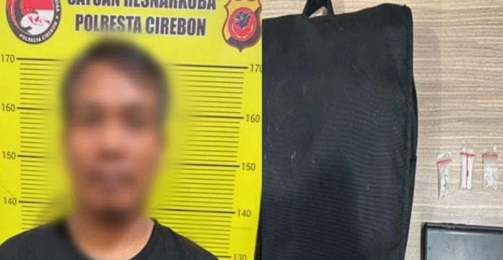 Bawa 3 Paket Sabu Siap Edar, Pria Asal Cirebon Diamankan Polresta Cirebon