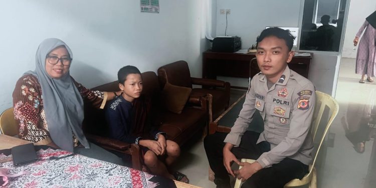 Cepat Dan Sigap, Polisi Indramayu Kembalikan Anak Hilang Asal Palembang ke Keluarga