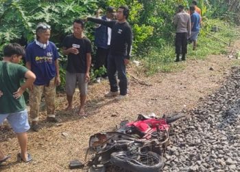 Respon Cepat Polres Banjar Menangani dan Evakusi Korban Tertabrak Kereta Api