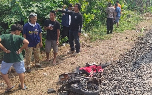 Respon Cepat Polres Banjar Menangani dan Evakusi Korban Tertabrak Kereta Api
