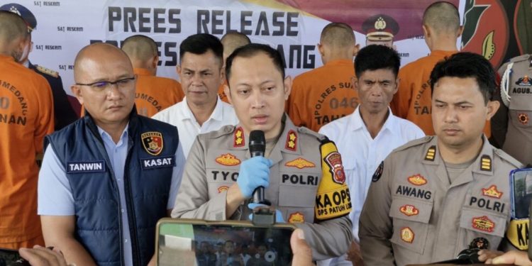 Polres Sumedang Tangkap Lima Pelaku Curanmor dan Curas