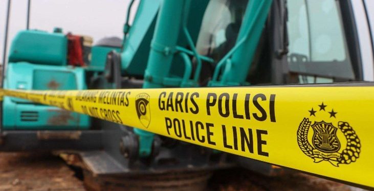 Polresta Cirebon Tutup Tambang Ilegal di Cirebon, Empat Orang Diamankan