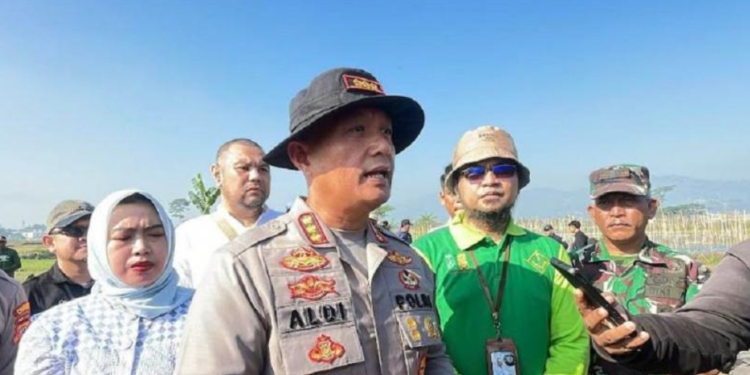 Polresta Bandung dan Bulog Gelar Gerakan Pangan Murah