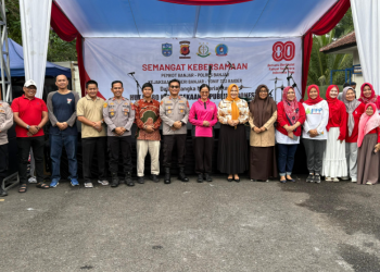 Sinergi Polres Banjar, Kejari, dan Pemkot Semarakkan HUT ke-80 RI dengan Lomba Tradisional Penuh Kebersamaan