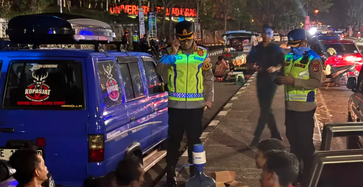 Polres Sumedang dan TNI Gelar Patroli Gabungan KRYD untuk Jaga Kondusivitas Wilayah