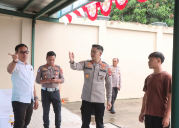 Kapolres Indramayu Tinjau Kesiapan Dapur Gizi untuk Siswa