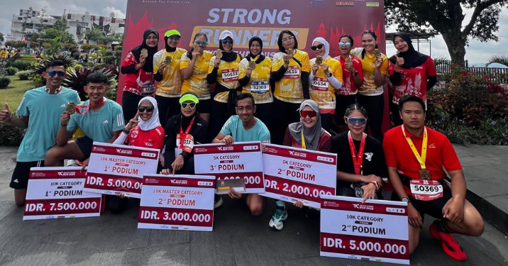 Polwan dan Personel Polda Jabar Raih Prestasi Gemilang di Police Women Run 2025 Bukittinggi