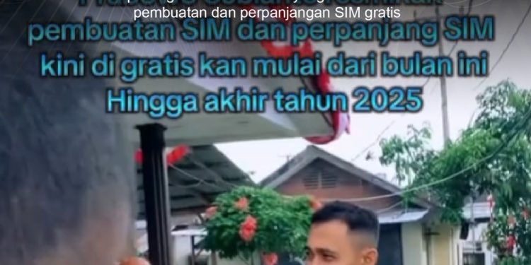 KLARIFIKASI HOAX – IMPOSTER CONTENT  [PENIPUAN] Prabowo Resmikan Pembuatan dan Perpanjangan SIM Gratis