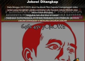 [SALAH] Pembakar Ruko Pramuka Bayaran Jokowi Ditangkap