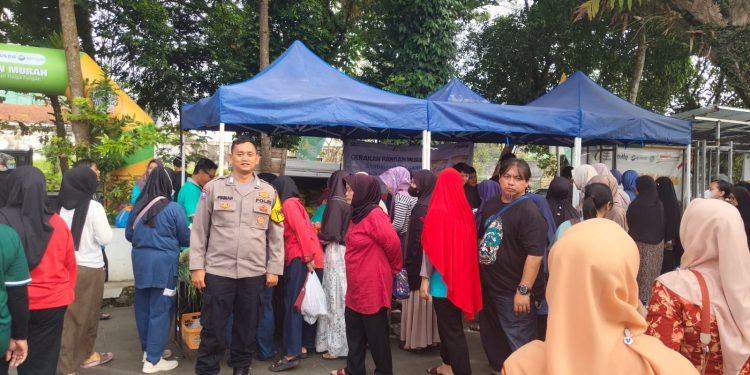 Polres Ciamis Dukung Gerakan Pangan Murah, Jaga Stabilitas Harga dan Keamanan