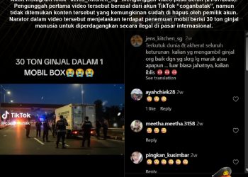 [SALAH] Mobil Berisi 30 Ton Ginjal Manusia