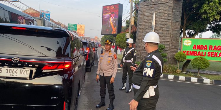 Pengamanan Kunjungan Kerja Presiden Prabowo Subianto di Bandung Barat Berjalan Aman dan Kondusif