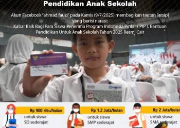 [PENIPUAN] Tautan Pendaftaran BLT Untuk Pendidikan Anak Sekolah