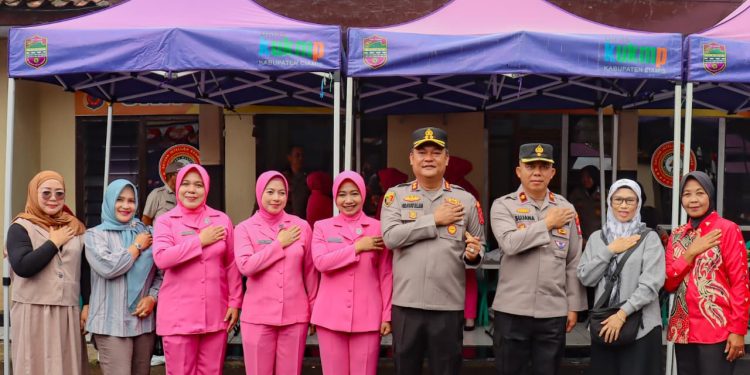 Polres Ciamis Gelar Gerakan Pangan Murah Serentak di Tujuh Titik, Jaga Stabilitas Harga dan Semangat Nasionalisme Sambut HUT ke-80 RI