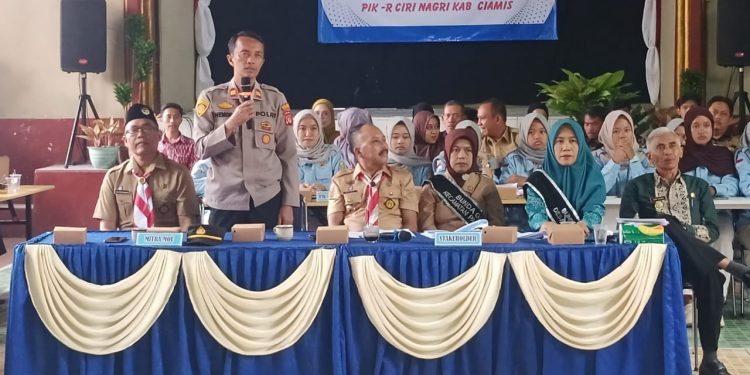 Polres Ciamis Dukung Penuh PIK-R “Ciri Nagri” Desa Jagabaya dalam Verifikasi Tingkat Provinsi Jawa Barat