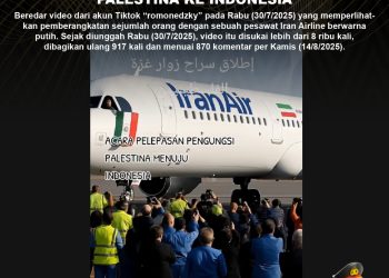 [SALAH] Pemberangkatan Pengungsi Palestina Ke Indonesia