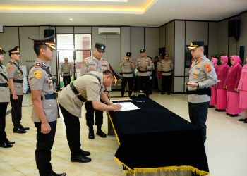 Polres Bogor Gelar Sertijab Kapolsek Jajaran, Kapolres Tekankan Peningkatan Pelayanan dan Sinergi