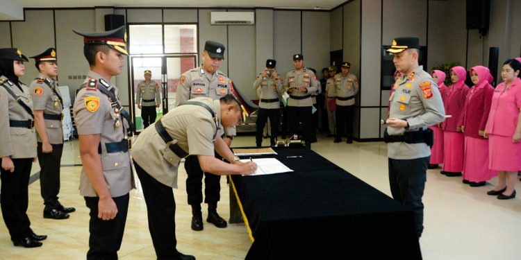 Polres Bogor Gelar Sertijab Kapolsek Jajaran, Kapolres Tekankan Peningkatan Pelayanan dan Sinergi
