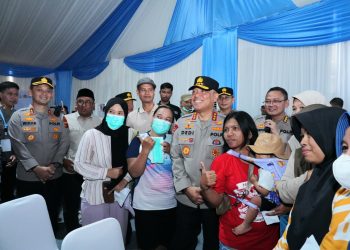 Dekat Dengan Masyarakat, Wakapolri  Dinanti Warga, Saat  Tinjau Bakti Sosial, Bakti Kesehatan dan Pembangunan SMA Kemala Taruna Bhayangkara di Bogor