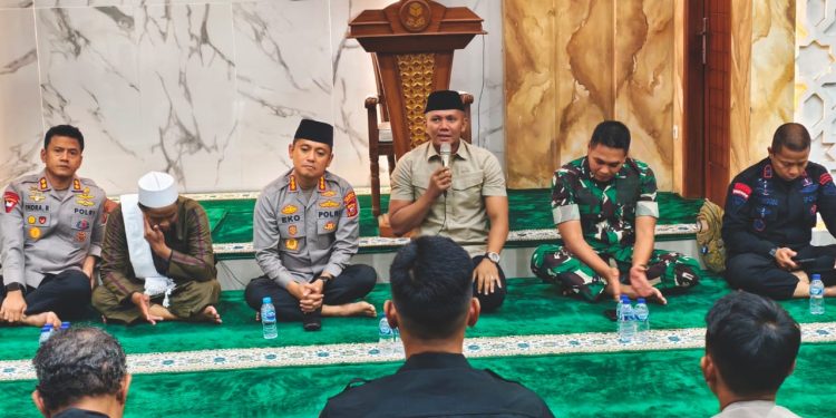 Kapolresta Bogor Kota Bersama Forkopimda dan Komunitas Ojol Gelar Doa Bersama untuk Almarhum Affan Kurniawan