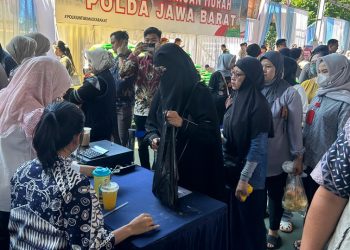 Diserbu Warga, Gerakan Pangan Murah Polda Jabar Ditutup dengan Antusiasme Tinggi