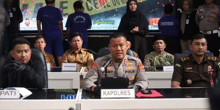 Polres Subang Bongkar Jaringan TPPO, Tiga Remaja Dijadikan Pemandu Lagu di Tempat Hiburan
