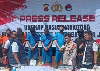 Polda Jabar Tangkap Tiga Tersangka, Bongkar Jaringan Narkoba Antar Provinsi