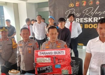 Pelaku Curanmor Diringkus, Polsek Cileungsi Ungkap Kasus di Metropolitan Mall Bogor