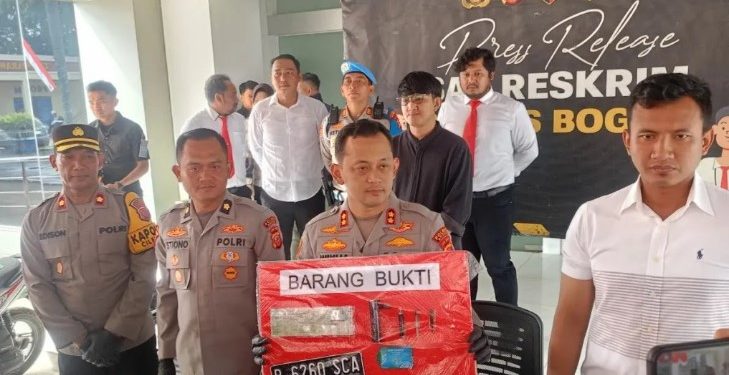 Pelaku Curanmor Diringkus, Polsek Cileungsi Ungkap Kasus di Metropolitan Mall Bogor