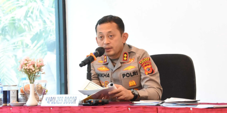 Polres Bogor Tegaskan Komitmen Jaga Ketahanan Pangan dan Antisipasi Bencana