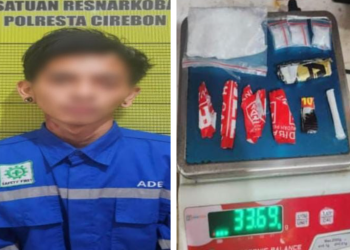 Polresta Cirebon Tangkap Pengedar Sabu 30 Gram, Buru Pemasok Utama