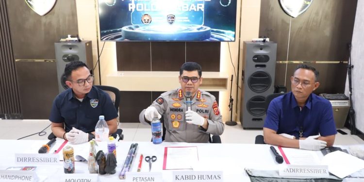 11 Penyebar Konten Permusuhan Usai Demo di DPRD Jabar Ditangkap Polisi