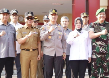 Polresta Bandung Gelar Apel Siaga Bersama Forkopimda, Komitmen Jaga Keamanan Wilayah