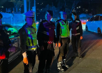 Jamin Kenyamanan Akhir Pekan, Polres Garut Intensifkan Operasi KRYD, Ratusan Botol Miras dan Knalpot Bising Disita