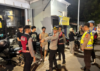 Jamin Keamanan Akhir Pekan, Polres Indramayu Gelar Patroli KRYD Skala Besar