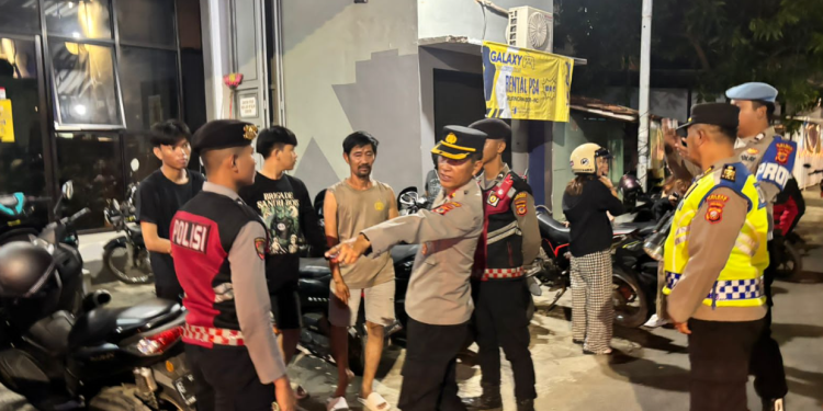 Jamin Keamanan Akhir Pekan, Polres Indramayu Gelar Patroli KRYD Skala Besar